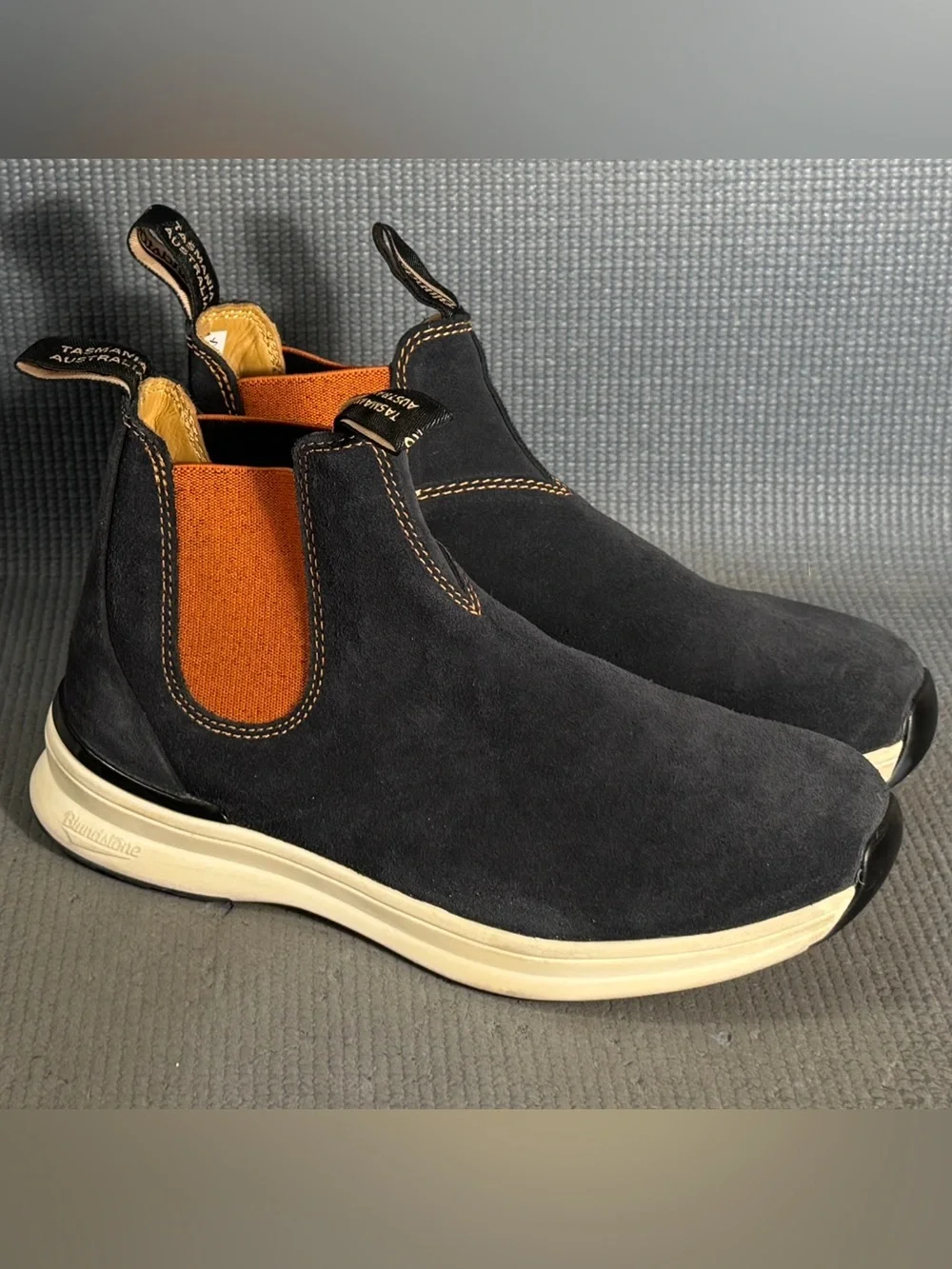 Blundstone 2147 Chelsea Sneaker Suede Boots Navy Blue Men’s Size 7.5